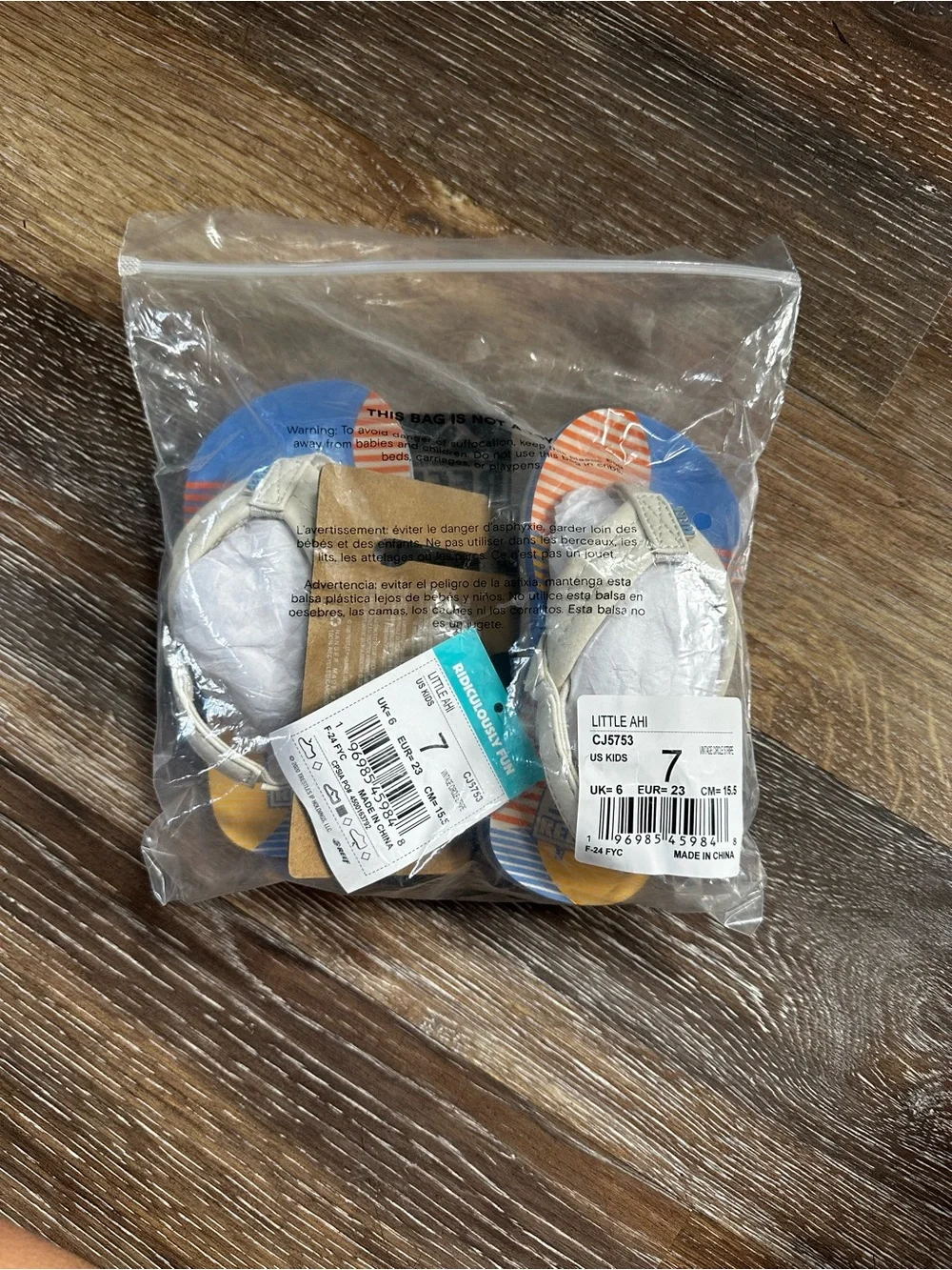 Reef Toddler Boy Flip Flop Sandal